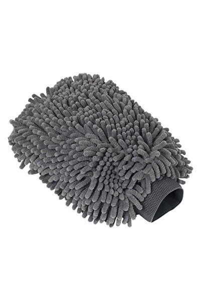 Vivendo Chenille Car Wash Glove Insulated Microfiber Interior Green