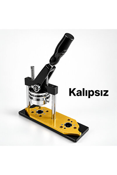 Goldpix Kalıpsız Buton Rozet Pres Makinesi