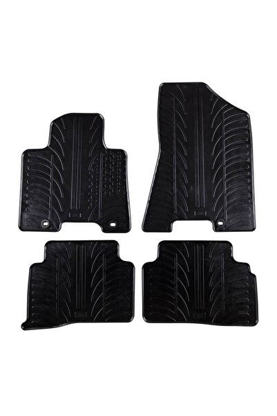 Gledring Πατάκια Αυτοκινήτου 0205 Hyundai Tucson 2015-2019 Μαύρα 4 Τεμάχια (C...