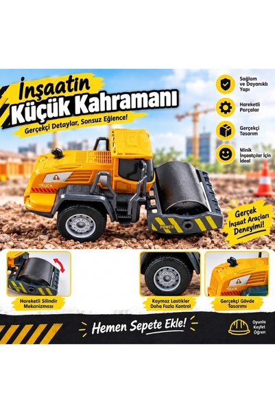 Metal Başlıklı İş Makinası