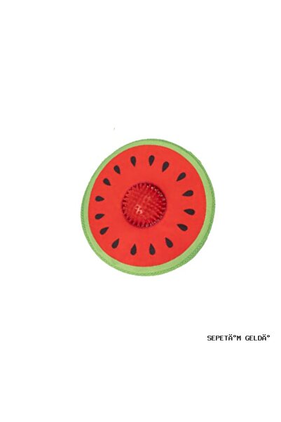 Pawise Spt-Gld 2 In1 Play Dog Toy (151912) Watermelon Slice
