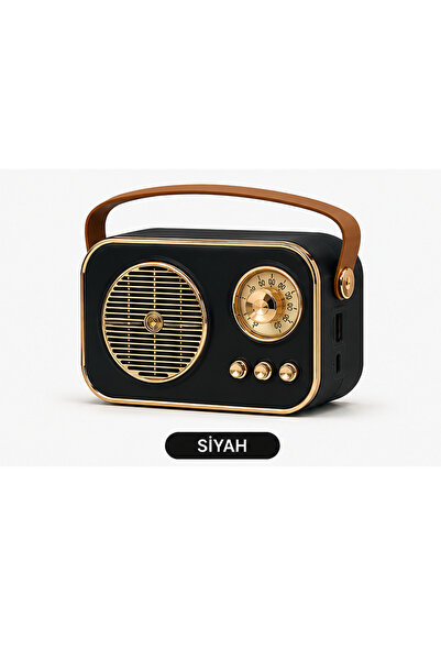 M4 Retro Nostalji Fm'li Bluetooth Hoparlör