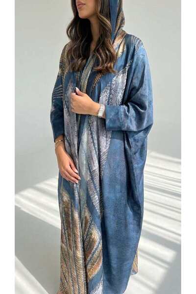 AYA Mwt1425 Printed Abaya |   Printed Abaya