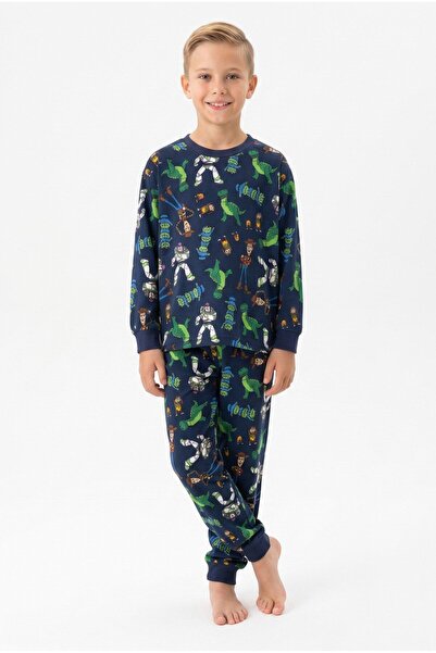 pistyle Garson Boy's Character Printed 100% Cotton Reactive Dyeing Single Jer...