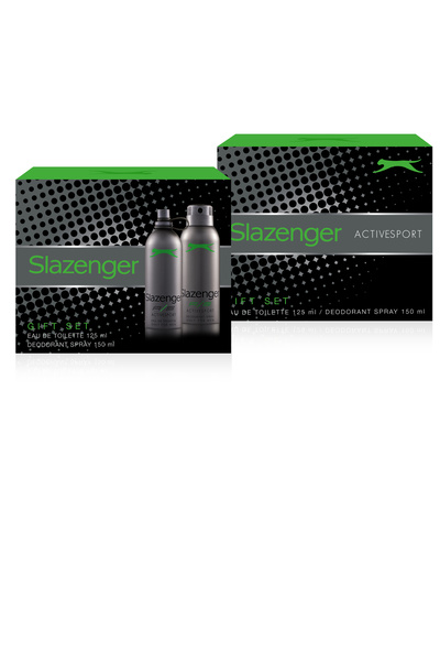 Slazenger Active Sport Yeşil 125 Ml Parfüm + 150 Ml Deodorant Set