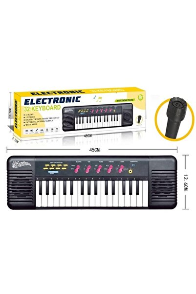 ELECTRONIC Multi Functional 32 Keyboard Organ Toy Piano With Microphone for K...