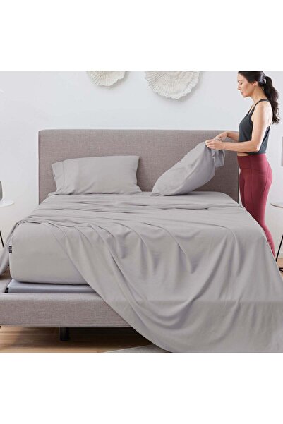 Bedgear Hyper-Linen Sheet in Light Grey