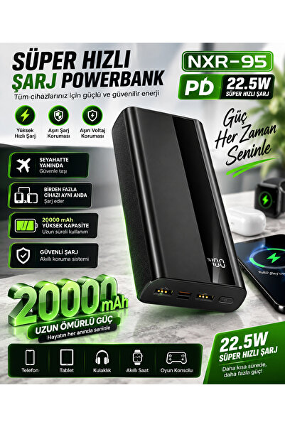 NEXER PLUS 20.000 mAh Powerbank