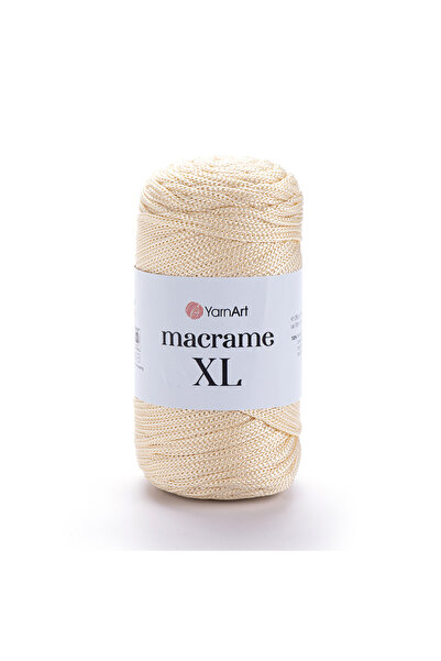 Yarnart Νήματα Πλεξίματος Μακραμέ XL 165 Κρεμ 130μ 250γρ