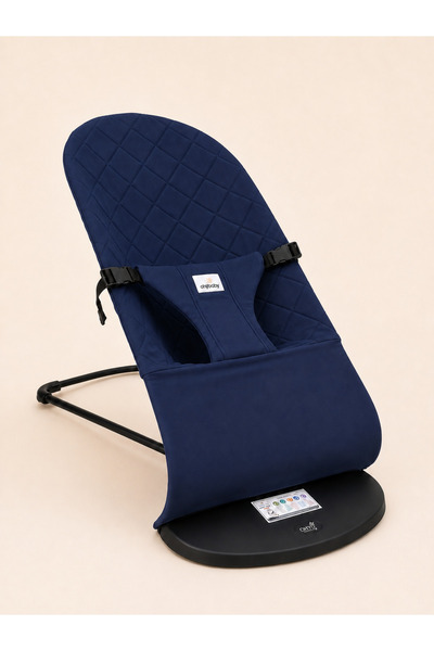 OHYO BABY Oyuncaklı Premium Cotton Bebekler Için Üç Kademeli Kolay Taşınabilir Sallanan Ana Kucağı Lacivert