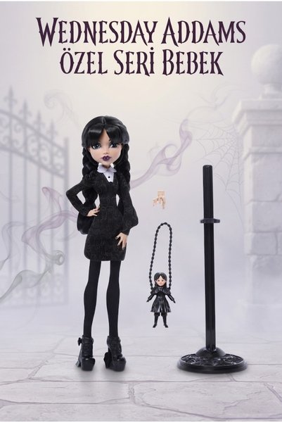 Tıfıl Toys Monster High Wednesday Addams Özel Seri Bebek Thing Figürü ve Tema...