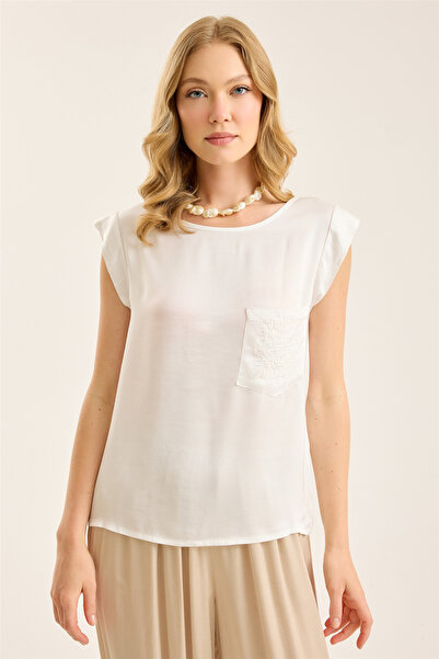 HomeStore Round Neck Blouse