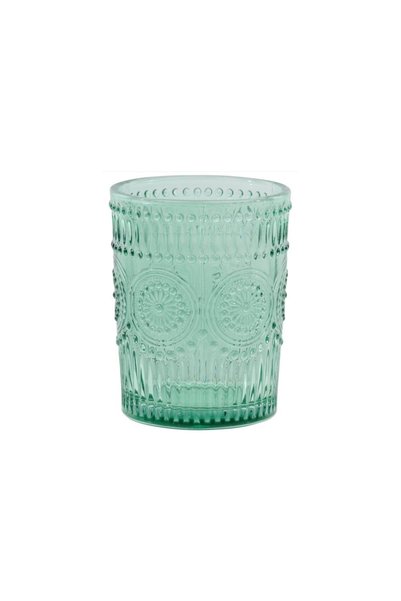 Plastona Πράσινο ποτήρι νερού s/4 κλασικό 240ml/7.8x10εκ.