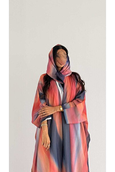 AYA MWT2060 - عباية طباعة صيفية | Summer printed abaya