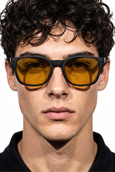 Bilge Karga Relsa Black Brown Men's Sunglasses