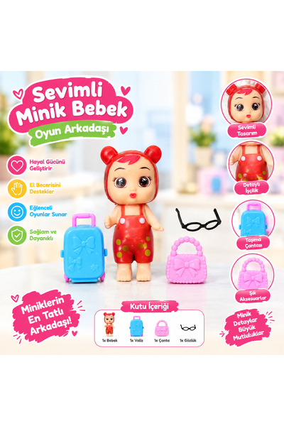 Cango Cry Bebek Baby Lovely Oyuncak Minik Baby 12 Cm