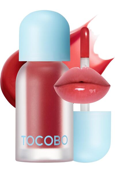 Tocobo Bio زيت شفاه TOCOBO Rosy Girl 05 Juicy Berry - زيت شفاه كوري نباتي مرط...