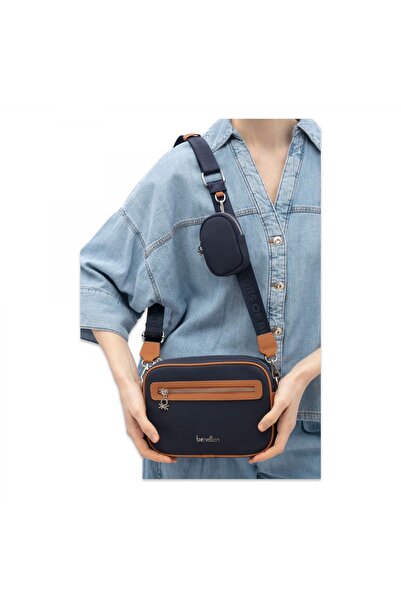 Benetton Bnt_1819 17X20X7 Kol Sı Lacivert Kadın Çanta