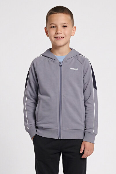 hummel CARTER ÇOCUK YARIM FERMUARLI HOODIE