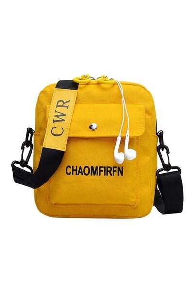 Beauenty Retro Style Crossbody Bag Yellow/Black