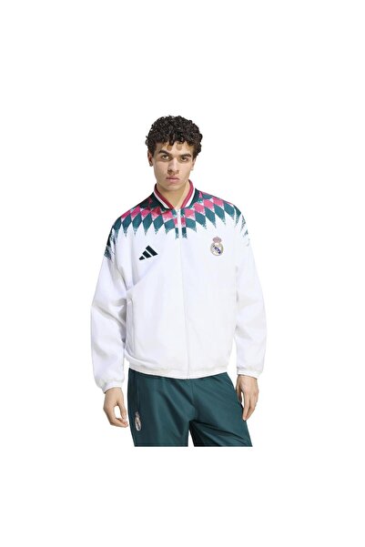 adidas Kg2956-E Real Madridl St Tt Men's Jacket White