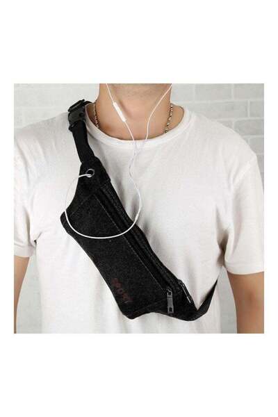 Generic Sports Waist Pack Shoulder Bag 18x3x10cm