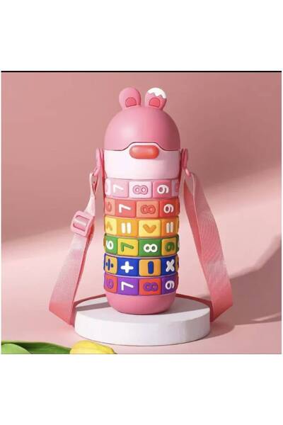 Genel Markalar Steel Water Bottle with Multiplication Table 430ml