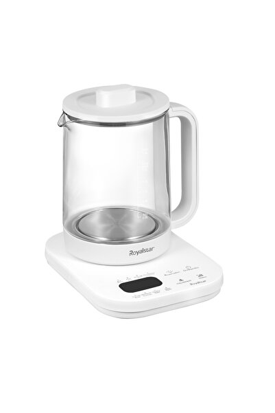 Royalstar 8in1 Çok Fonksiyonlu 1.8 Litre Cam Su Isıtıcı Elektrikli Kettle