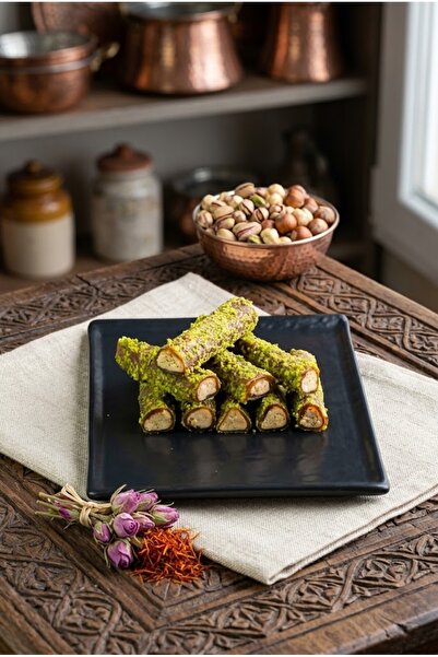 Bİrsalkım Pestİl & Köme Glutensiz Şeker İlavesiz Antep Fıstıklı Pestil Sarmas...