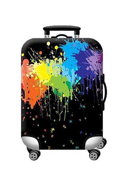 bon voyage Colorful Butterflies Luggage Cover Multicolour