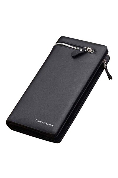 Curewe Kerien Exclusive Zipper Wallet Black
