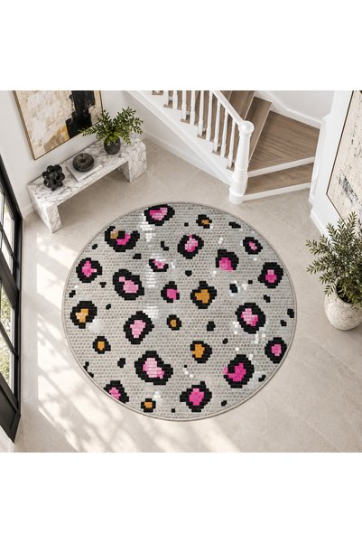Rugs Modern Halı سجادة زخرفية منسوجة بنمط ريترو بتصميم كرة الديسكو من أورا au...