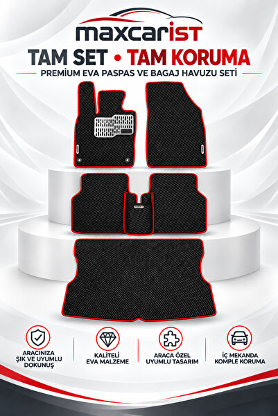 maxcarİST Hyundai Accent Era Araca Özel Uyumlu Premium EVA Paspas ve Bagaj Ha...