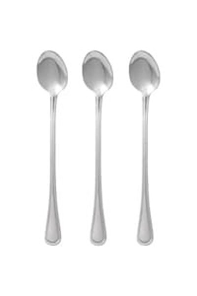 odjas Set lingurita lunga latte Domotti London, 19.7 cm, 3 piese, inox