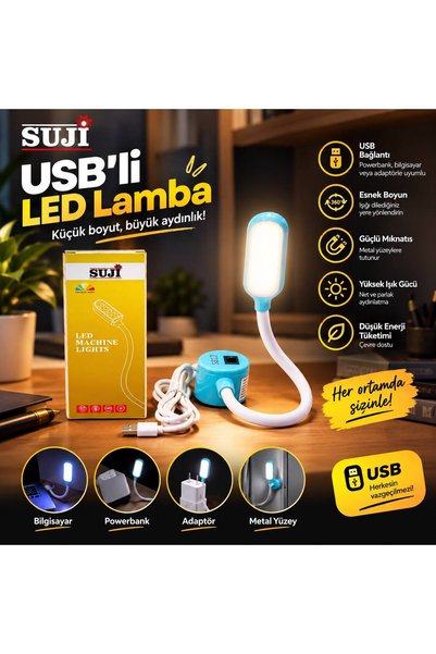 Genel Markalar USB LED AYDINLATMA DİKİŞ MAK. VE ÇALIŞMA MASASI