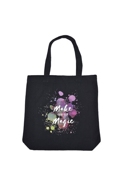 OEM Sacosa Textila Neagra Make Magic 39x10x39cm