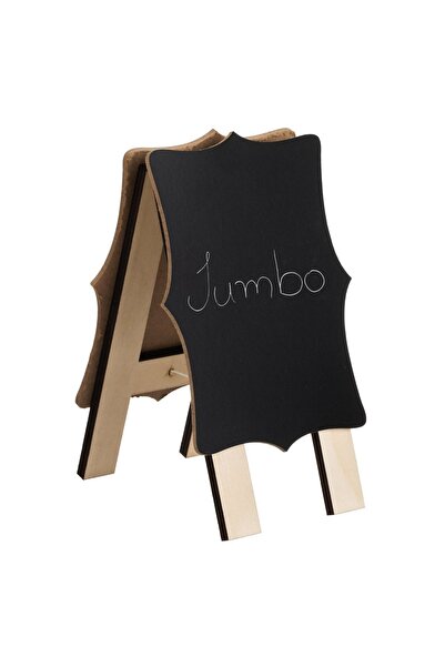 OEM Sevalet cu Tabla Neagra Dubla pentru Masa de Petrecere 10.5x2x17.5cm