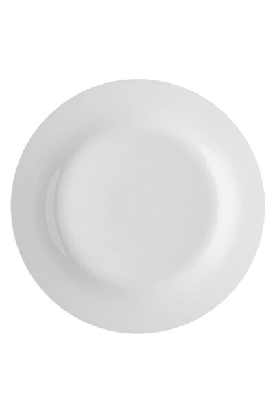 OEM White Porcelain Fruit Plate Ø19cm