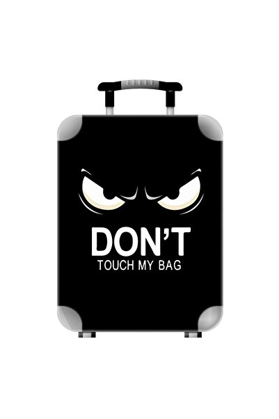 OEM Autocolante Valiza cu Model Ochi & Imprimeu "Don't touch my bag" 32x28cm ...