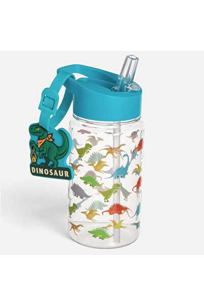OEM Sticla din Plastic Flip Top Transparenta Dinozauri & Eticheta pentru Copi...