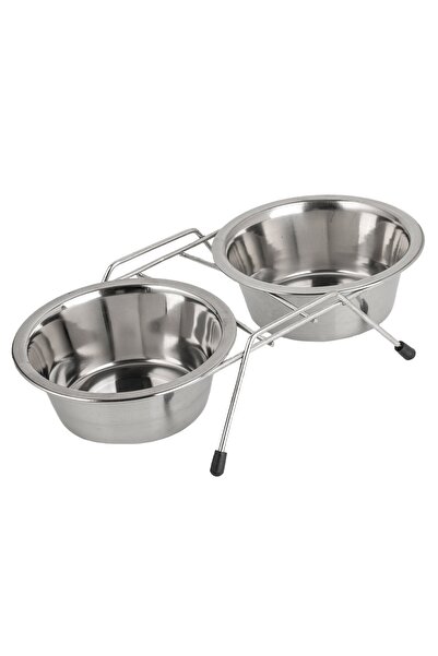 OEM Suport Dublu cu Boluri din Inox pentru Caini - 400ml