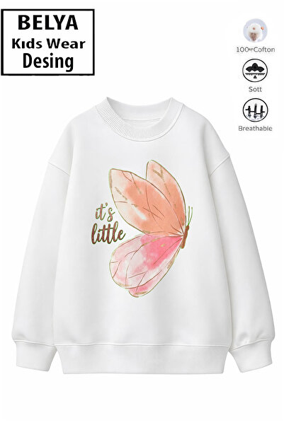 Belya Kids Wear Trendy dječja majica za devojčice, model punog kroja, preveli...