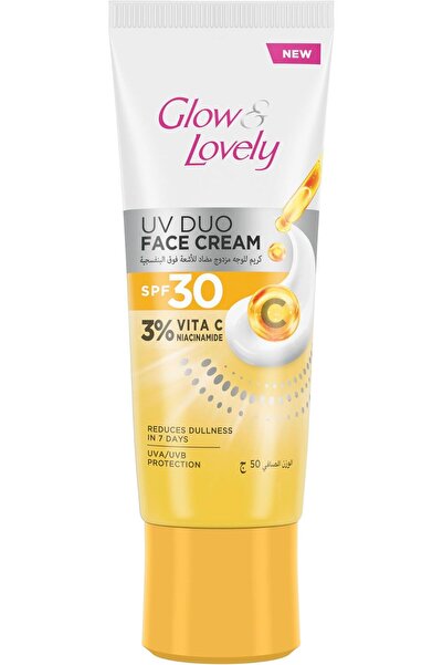 Fair & Lovely كريم الوجه GLOW & LOVELY UV Duo، عامل حماية من الشمس SPF 30، مع...