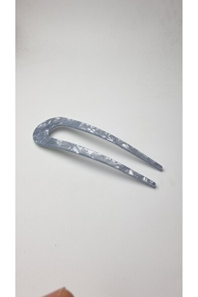 Osha Aksesuar Agrafă de păr pentru femei Ice Blue Bone Stick Clasp