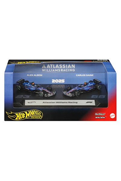 HOT WHEELS 1:64 2'li Premium Formula 1 Paketi JMM89 - Atlassian Williams Racing