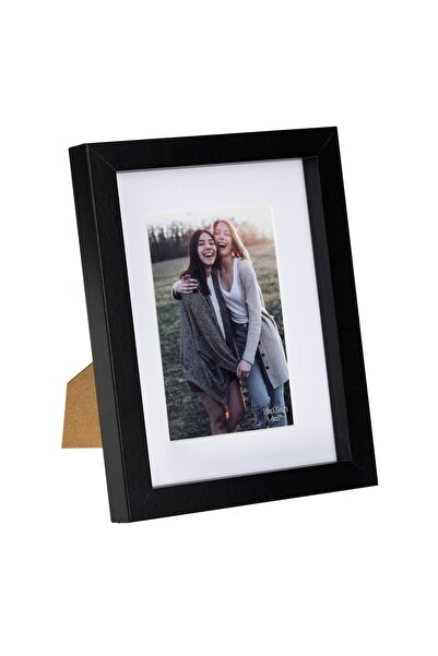 OEM Rama Foto din Lemn Negru 10x15cm