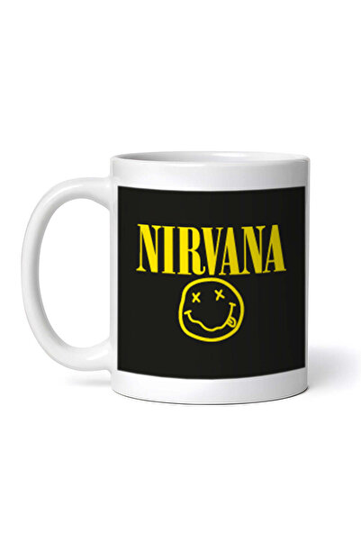 INOVATIX Personalized white mug, Nirvana Smile, INOVATIX®. 330ml
