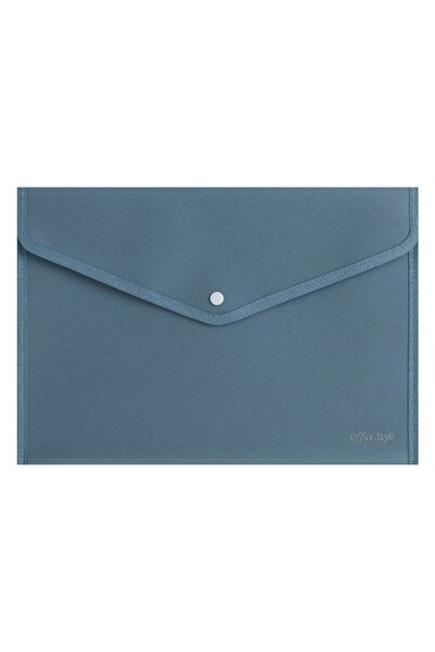 OEM Mapa A4 Albastru Denim cu Capsa 26x33.5cm