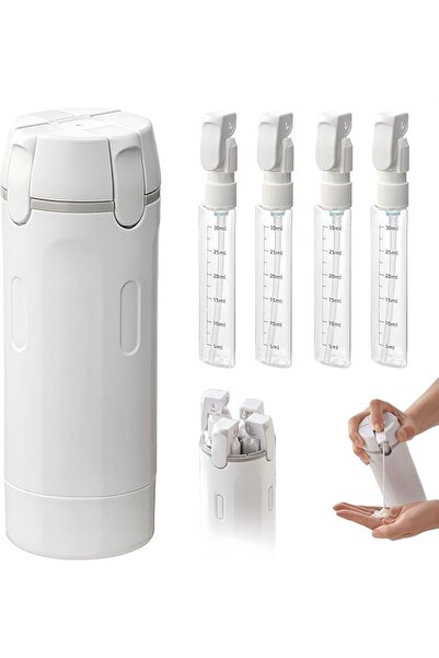 Generic Refillable 4-in-1 Travel Dispenser Bottles, 4 Pack 30ML Leak Proof Co...