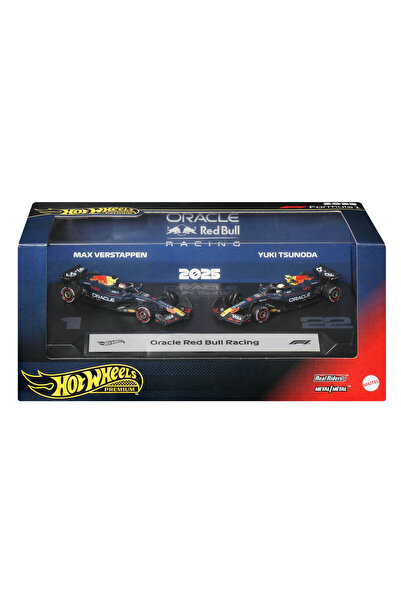HOT WHEELS 1:64 2'li Premium Formula 1 Paketi JMM89 - Oracle Red Bull Racing